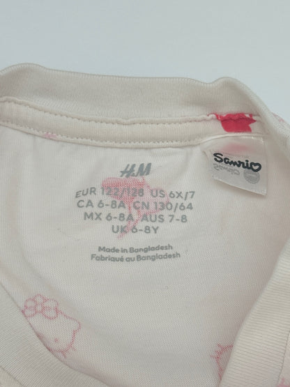 H&M Hello Kitty T-Shirt Girls Size 7