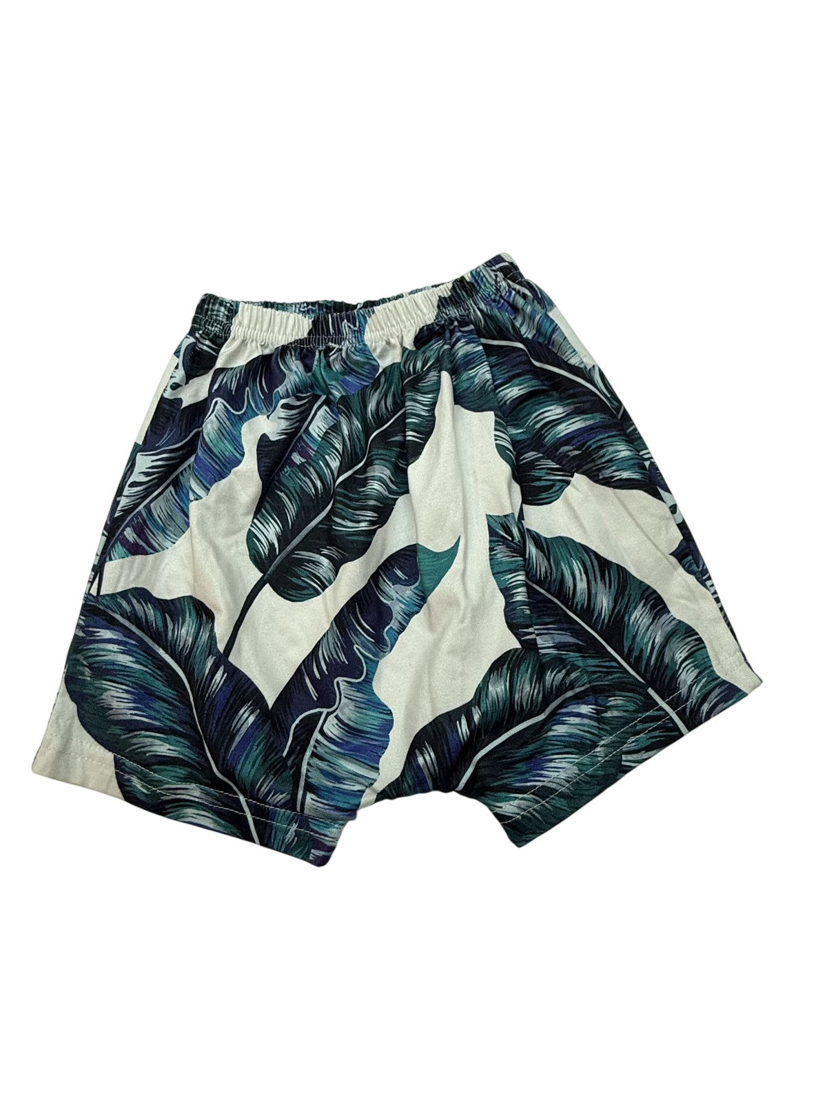 SHEIN Tropical Leaf Print Shorts Size 18-24m