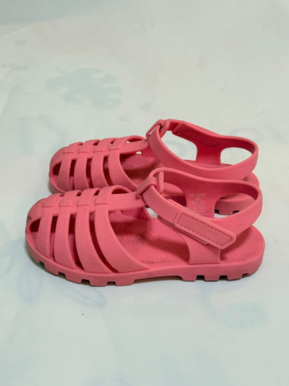 Zara Pink Jelly Sandals Size 26