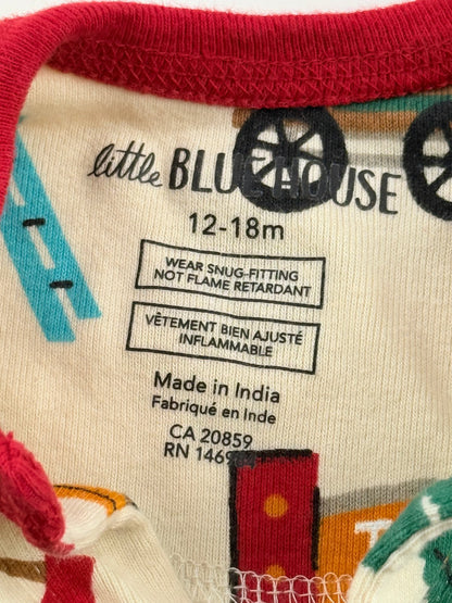 Little Blue House Christmas Pajamas & 12-18M