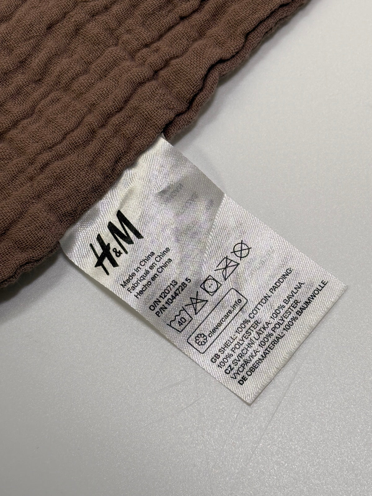 H&M Doudou couverture d'éveil ours Taille unique
