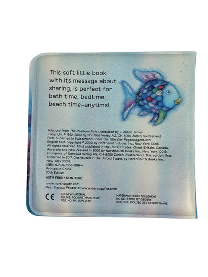 Marcus Pfister Rainbow Fish Soft Bath Book
