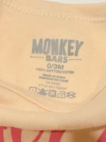 Monkey Bars I Got It From Mama Bodysuit 0-3M