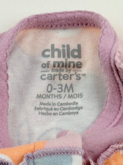 Child of Mine Floral Sleeper 0-3M