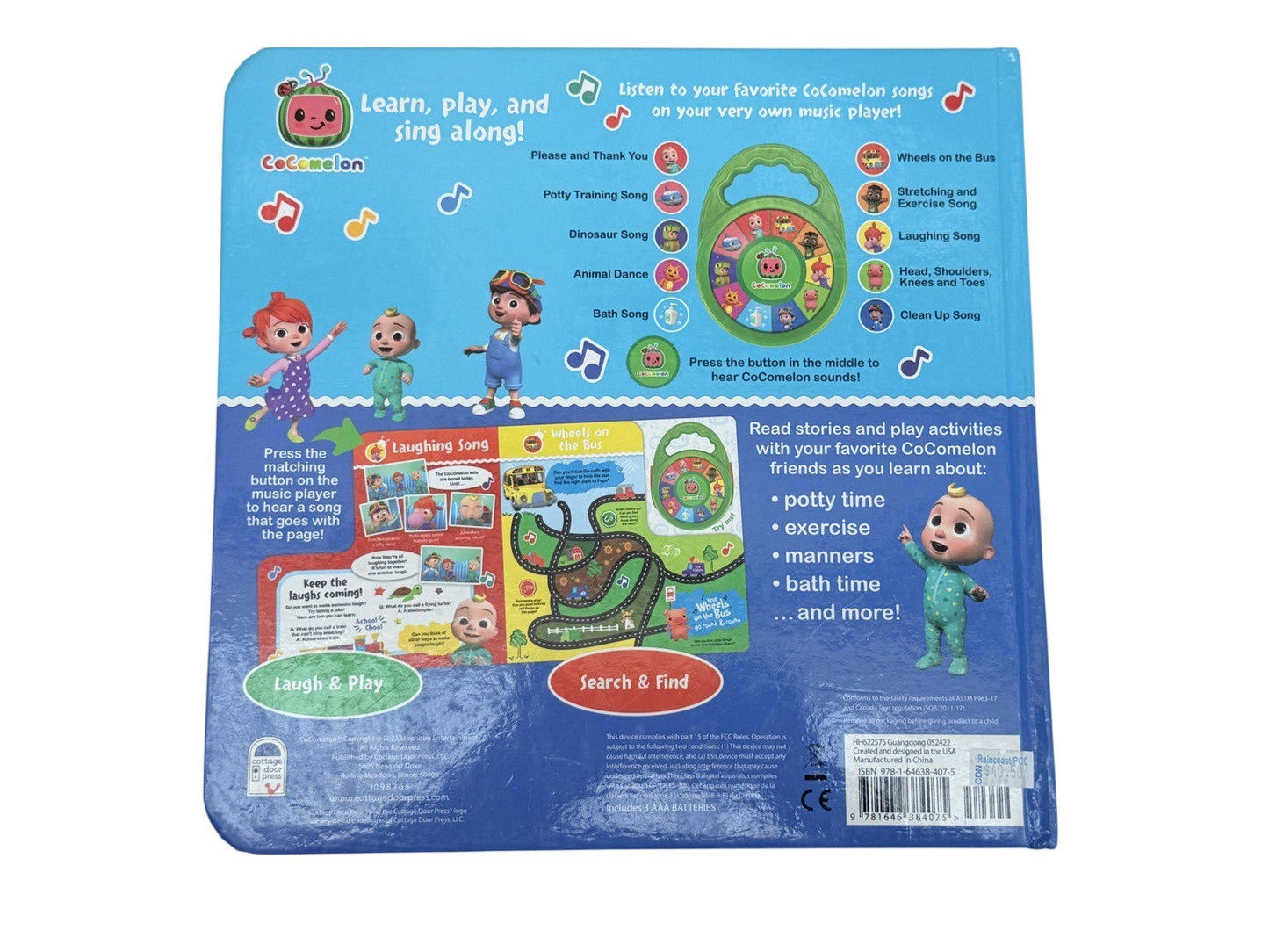CoComelon Favorite Sing-Along Songs Book Set