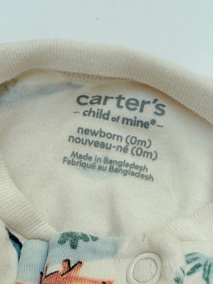 Carter's Child of Mine Dinosaur Sleeper Newborn