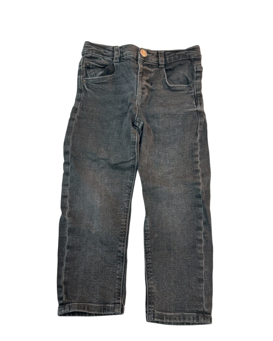 Zara Regular Pant Gray Denim Size 4T