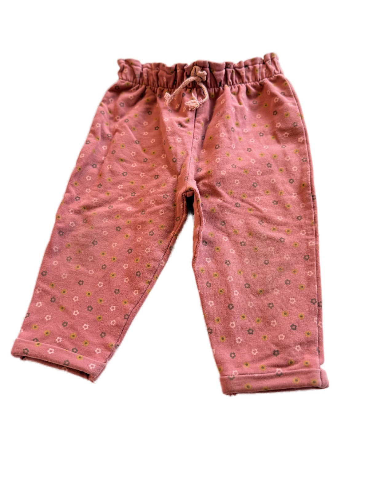 Sfera Floral Pink Jogger Pants 9-12m