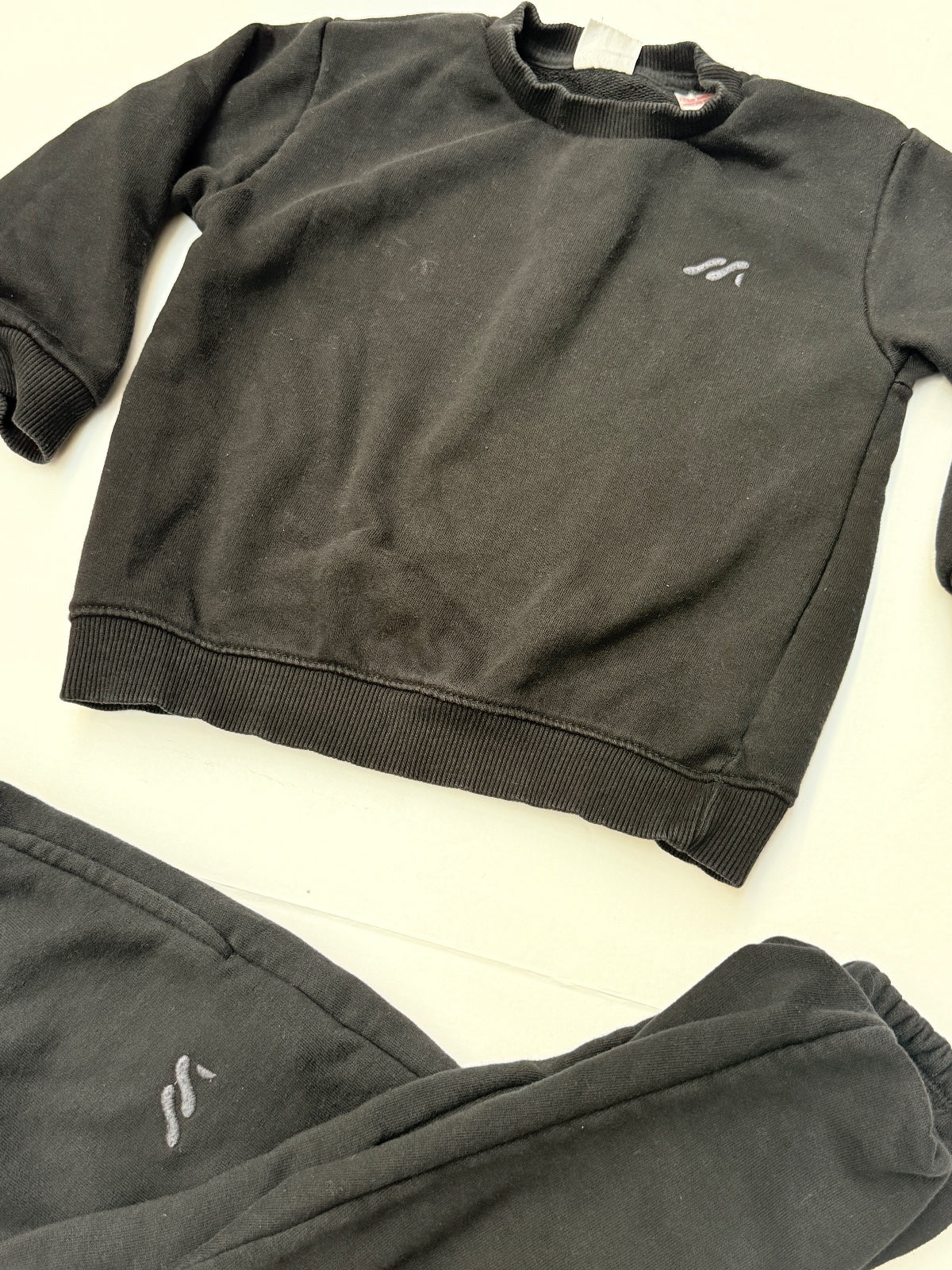 Zara Black Sweatshirt and Joggers Set 4T