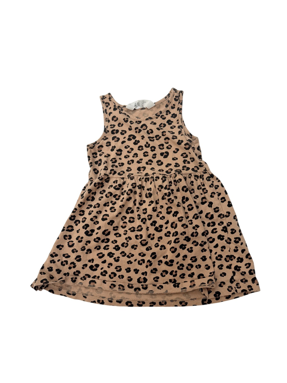 H&M Leopard Print Sleeveless Dress 2T