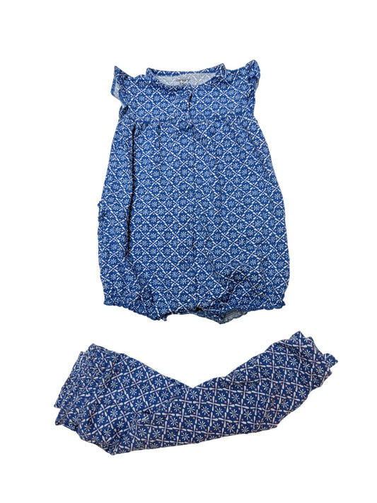 Carter's Floral Romper Leggings Set 24M