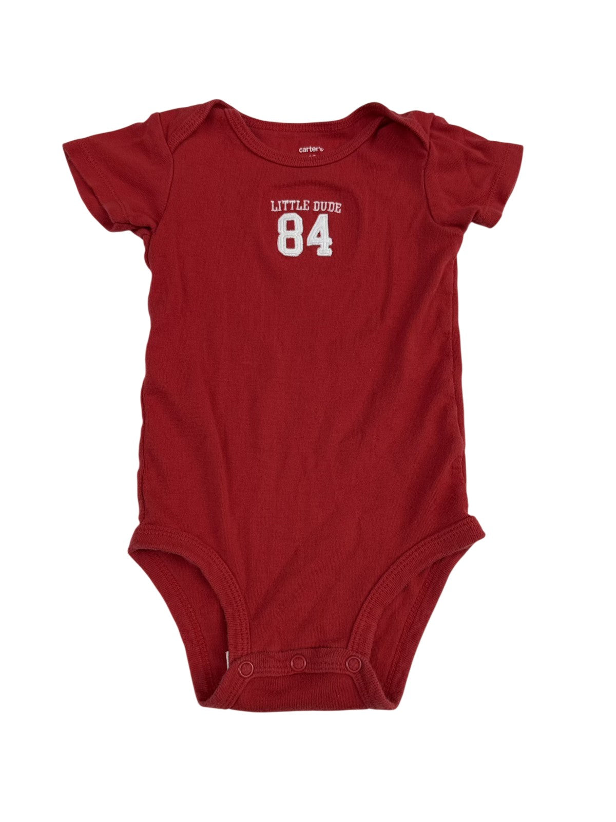 Carter's Little Dude 84 Red Bodysuit 12m