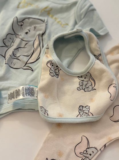 Disney Baby Dumbo 3-Piece Set 0/3M