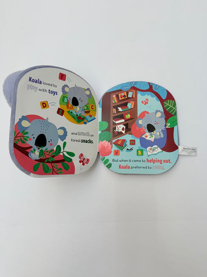 Make Believe Ideas Koala Plush Board Book