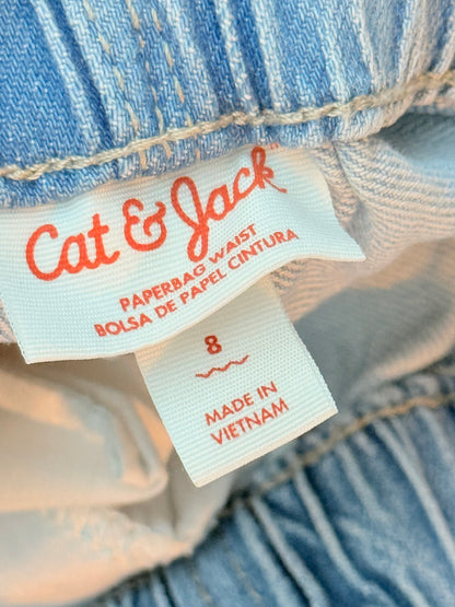Cat & Jack Paperbag Waist Jeans Size 8