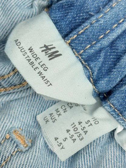 H&M Hello Kitty Wide Leg Jeans Size 4-5Y