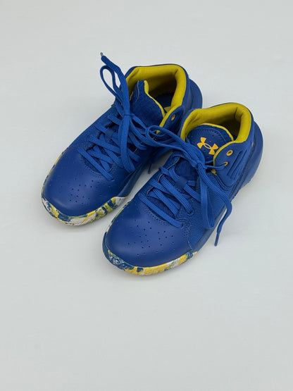 Under Armour Blue Basketball Shoes Size 2Y