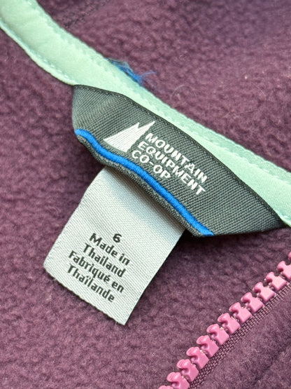 MEC Polartec Fleece Hoodie Size 6