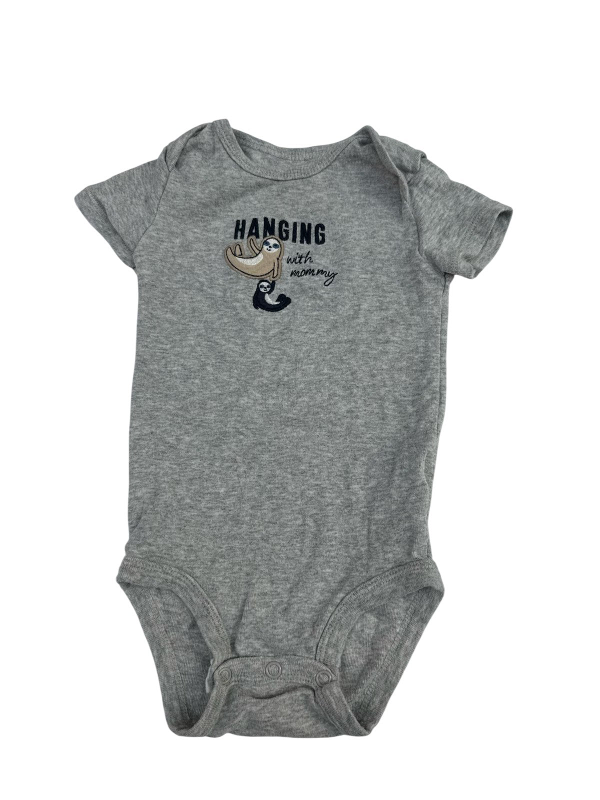 Carter's Hanging With Mommy Sloth Bodysuit 12m