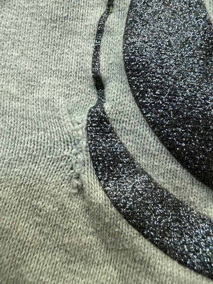 H&M Gray Unicorn Knit Sweater Size 6-8Y