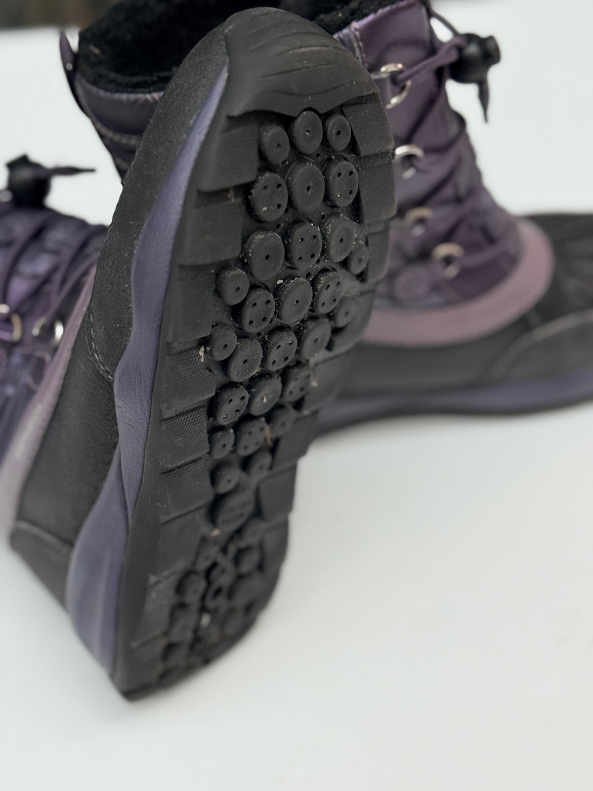 Geox Amphibiox Purple Snow Boots Toddler 1