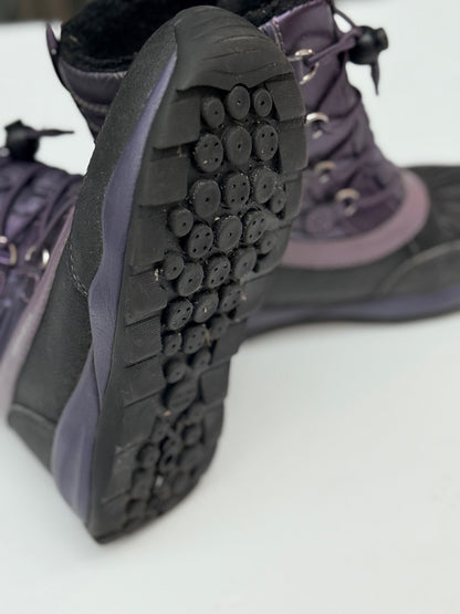 Geox Amphibiox Purple Snow Boots Toddler 1