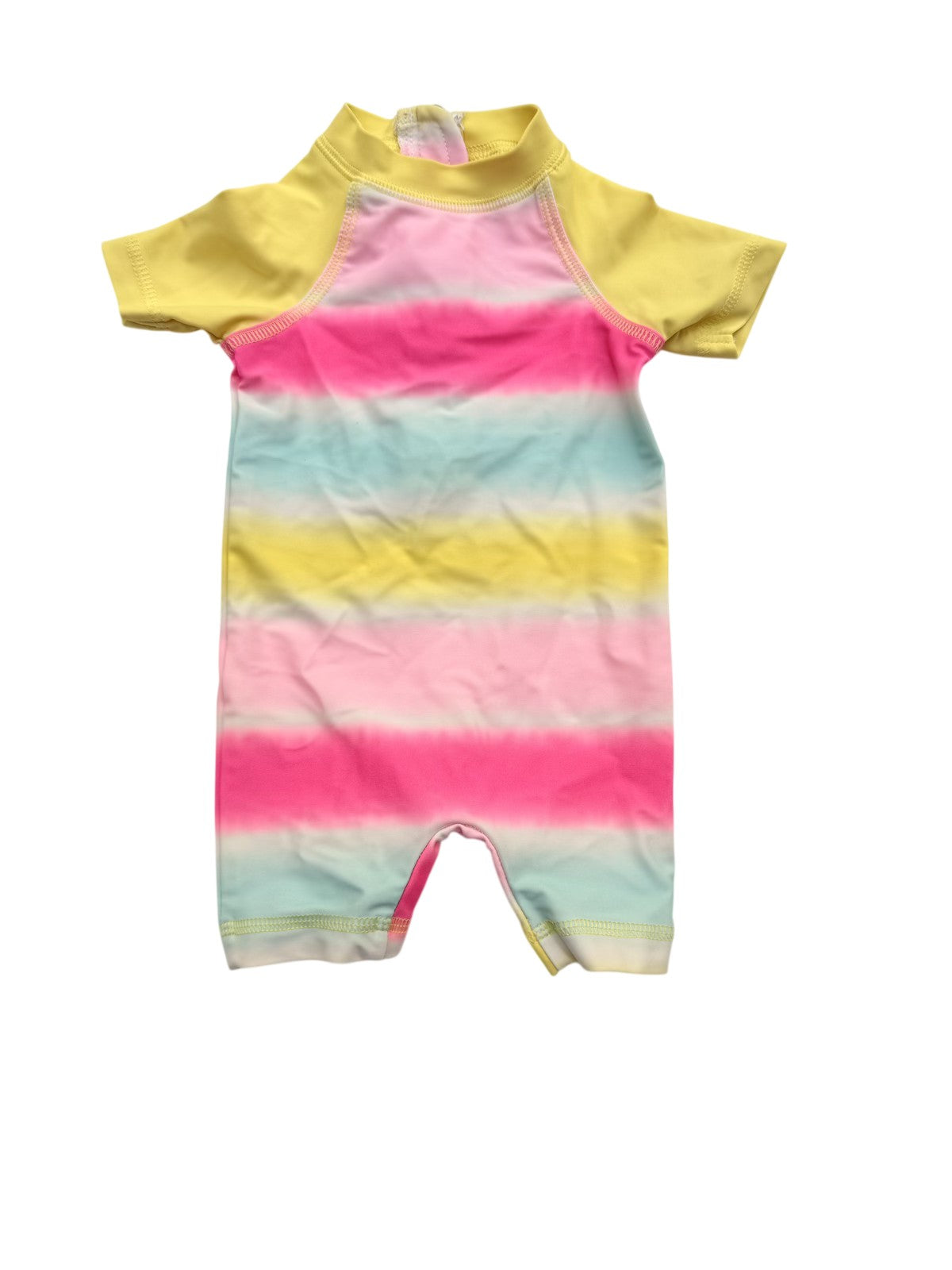 George Baby Rainbow Stripe Swimsuit 3-6M