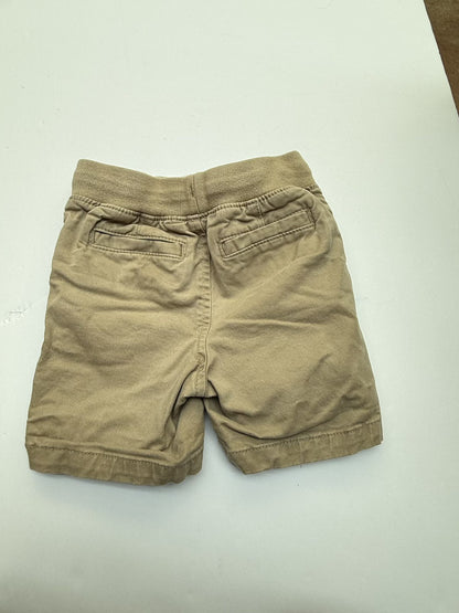 Gap Khaki Pull-On Shorts 18-24m