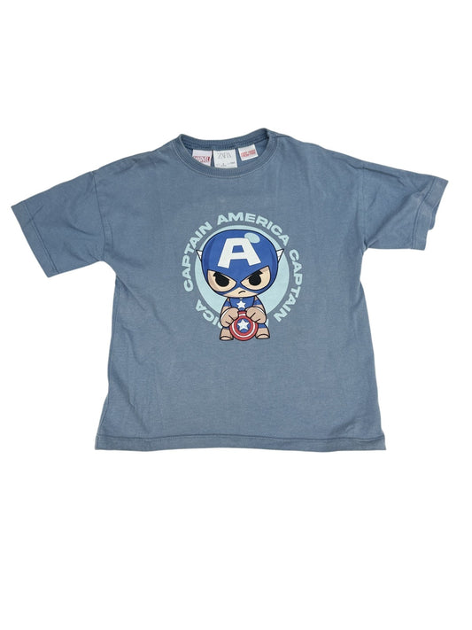 Zara Marvel Captain America T-Shirt 4T