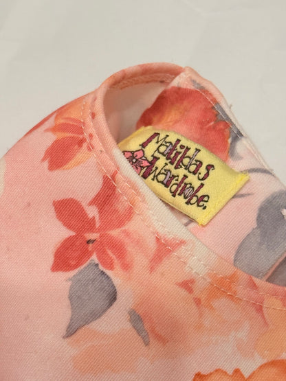 Matilda's Wardrobe Floral Dress 9 Months
