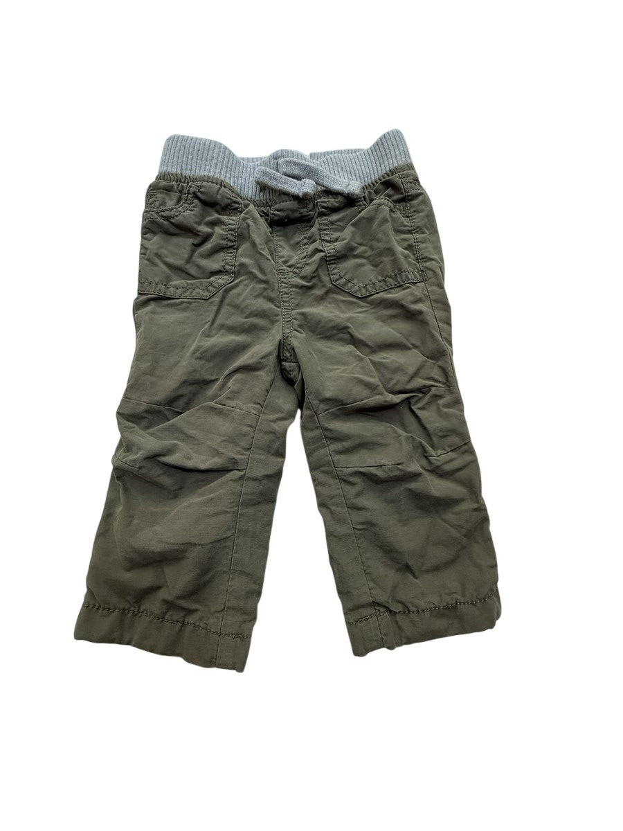 Joe Fresh Olive Cargo Pants 6-12m