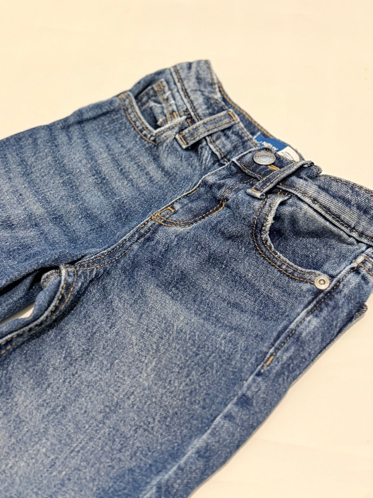 Old Navy Straight Jeans Adjustable Waist Size 4
