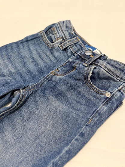 Old Navy Straight Jeans Adjustable Waist Size 4