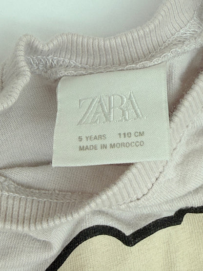 Zara Patrolling The Hood Dog T-Shirt Size 5