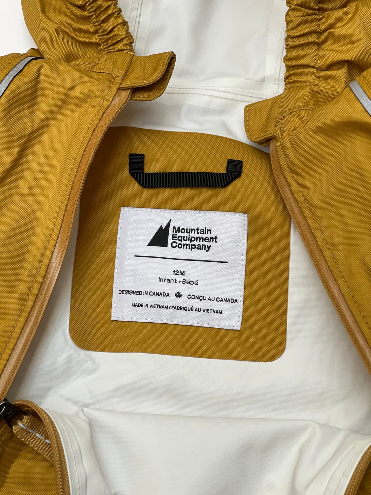 Mountain Equipment Company Mustard Snowsuit 12M