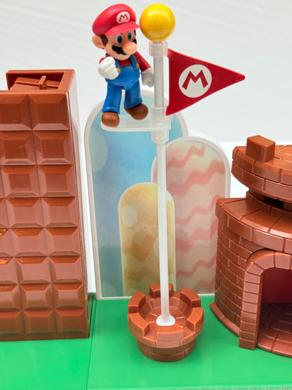 Super Mario Build Course Playset with Mario Figure