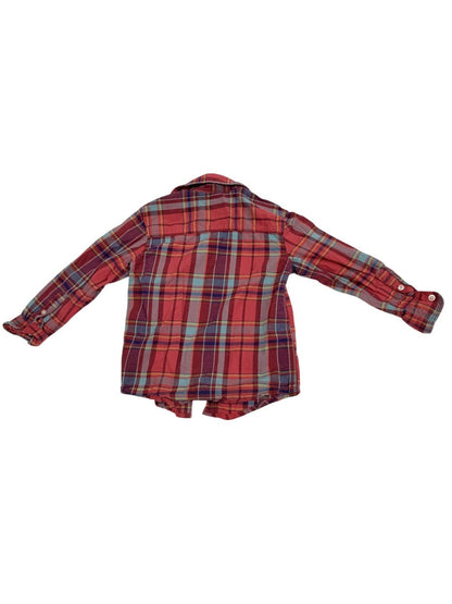 Carter's Plaid Long Sleeve Button-Down Shirt 3T