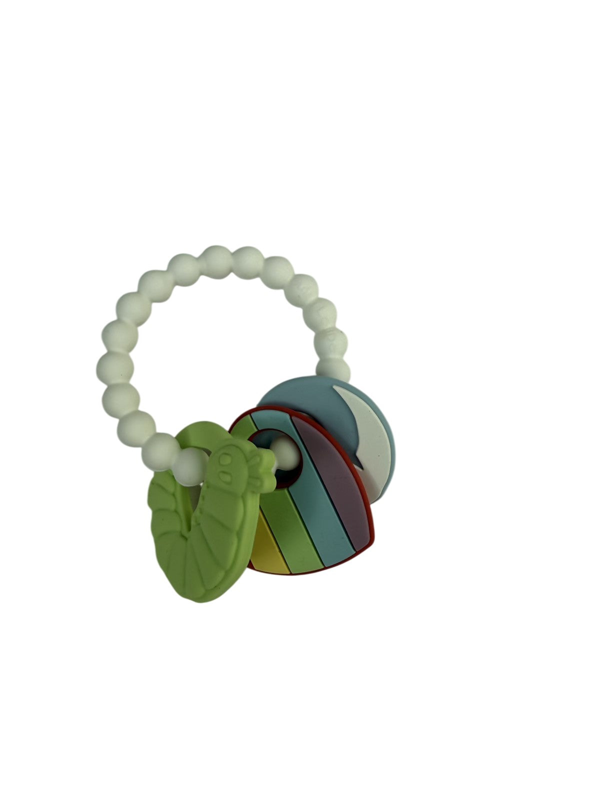 Loulou Lollipop Eric Carle Silicone Teether Rattle