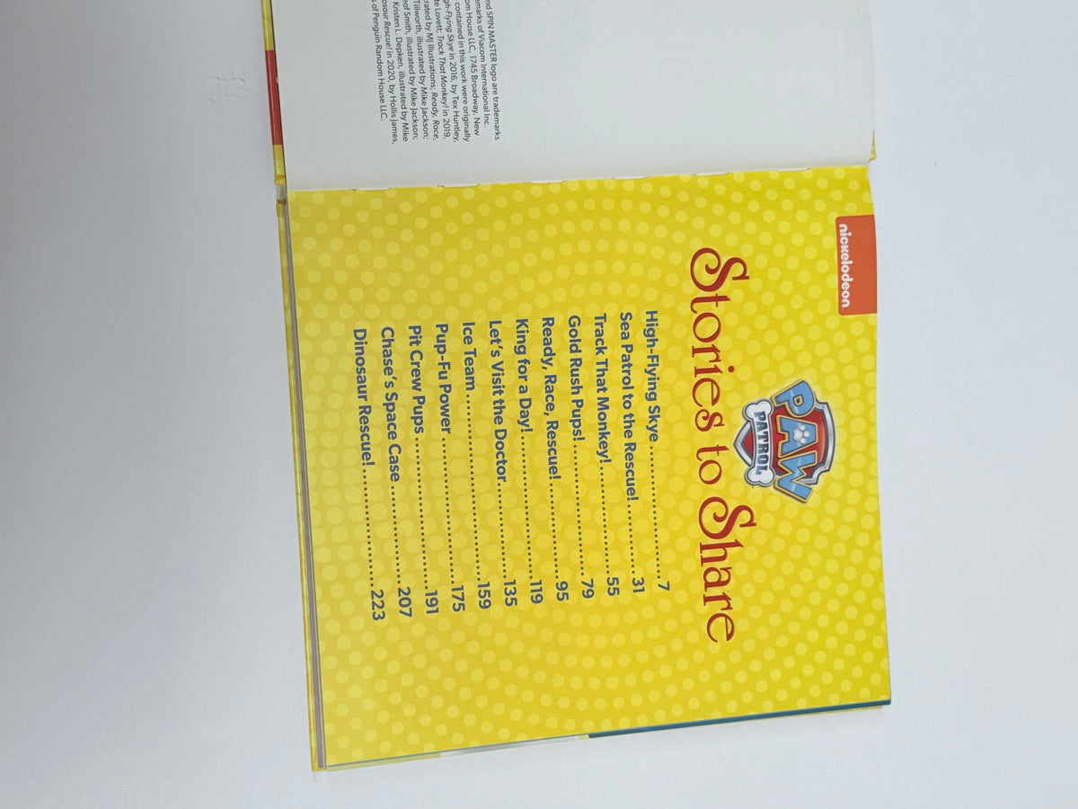 PAW Patrol Stories to Share