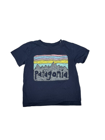Patagonia Navy Graphic T-Shirt 2T