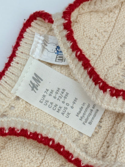 H&M Miffy Knit 2-Piece Set 6-9M