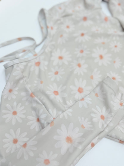 Current Tyed Daisy One-Piece Swimsuit Girls 4T
