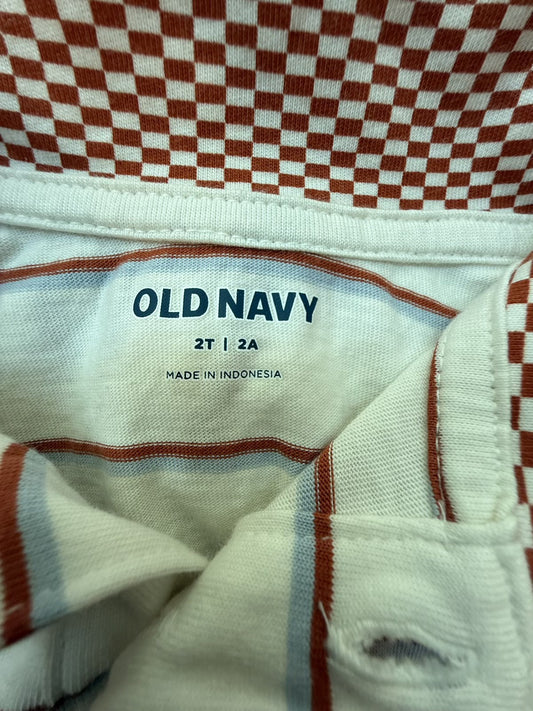 Old Navy Striped Polo Shirt 2T