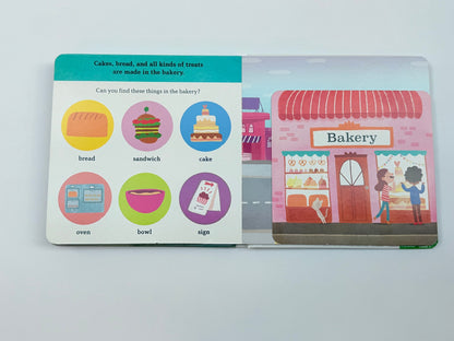 My First Town Priddy Books Board Book