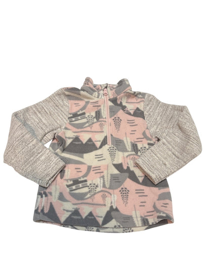 Quechua Half-Zip Fleece Jacket Size 2T
