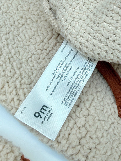 Carter's Sherpa Hooded Jumpsuit 9m