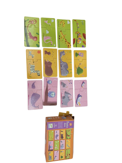 Djeco Puzzle Duo Mom & Baby 12 Puzzles