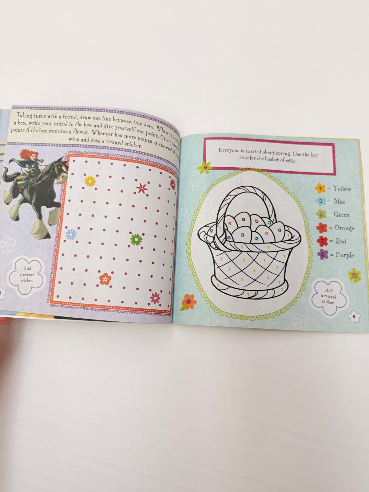 Disney Princess Spring Sunshine Activity Book