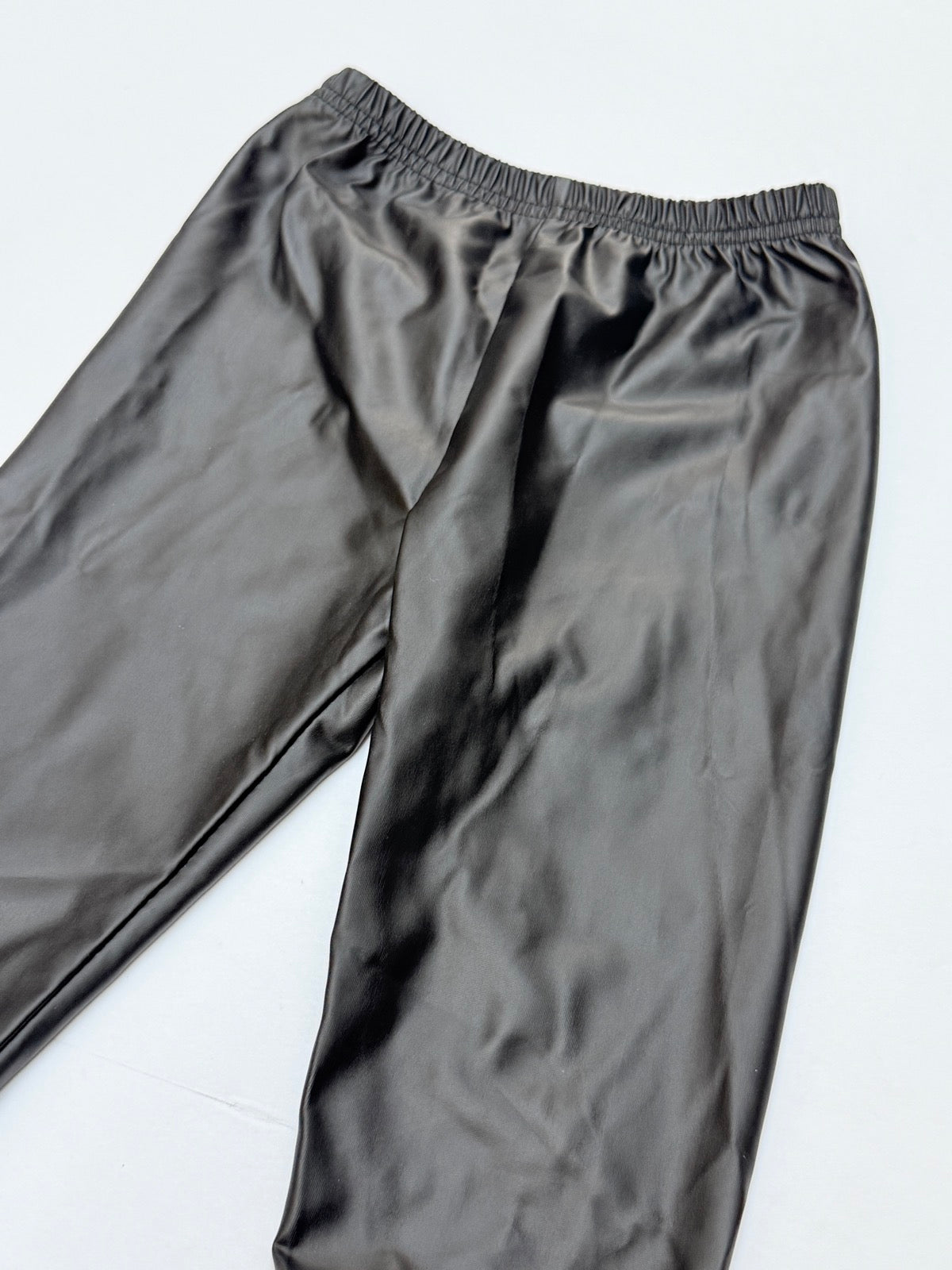 Faux Leather Leggings Size 2-3Y