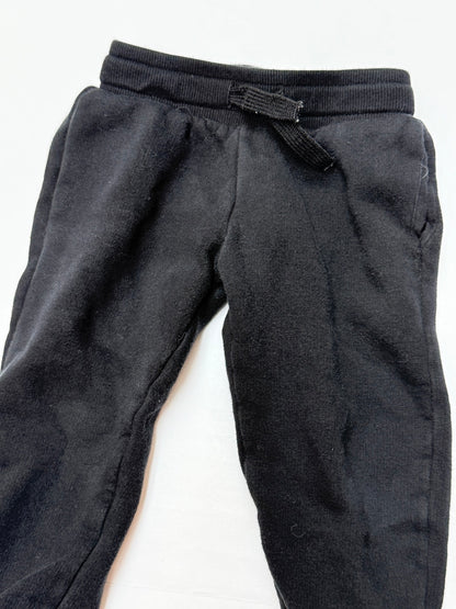 *NO SIZE H&M Black Fleece Jogger Sweatpants Kids